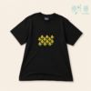 P-TZ-01-03 تي شيرت السعر 8 دنانير تيشيرت أسود بتطريز Black T-Shirt
